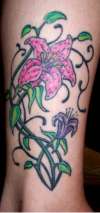 Flower Climber tattoo