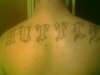 Last Name tattoo