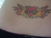 Lower back tattoo