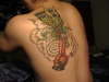 Dragon smoking tattoo
