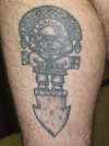 INCA TUMI SKULL tattoo