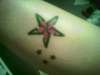 my middle leg tat tattoo