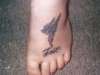 Tattoo on my foot