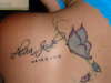 My Daughters Name tattoo