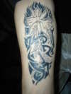 A FLOWER FOR MY DAUGHTER tattoo