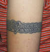 Celtic armband tattoo