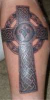 Celtic with earth elements tattoo