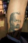 Dr.Crippen portrait I did 11yrs ago tattoo