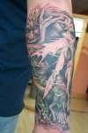 More miffs sleeve I did tattoo