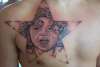 Customers little girl is a star tattoo