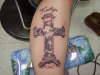 Cross tattoo