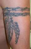 Native am. Armband tattoo