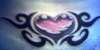 Tribal Heart tattoo