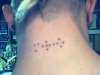 braille (last name) tattoo