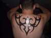 my first.. tribal back tattoo