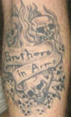 Bros N arms tattoo