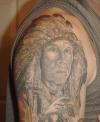 Indian Chief tattoo