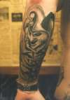 evil jester tattoo