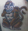 Year of the Monkey tattoo