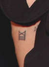 Angelina Jolie - lucky 13 tattoo