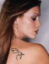 Alyssa Milano tattoo