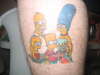 Simpsons tattoo