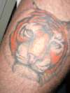 right thigh tattoo