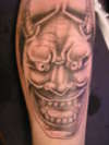 mask tattoo