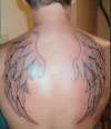 angle wings tattoo