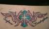 Moms tribute to kids/Scar coverup tattoo
