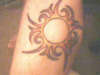 COLOR SUN tattoo