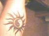 ying yang tattoo