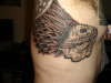 Aztec feathered serpent god tattoo