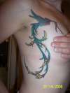 HummingBird in honor of Granny tattoo
