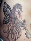 Fairy i did by Charlie tattoo