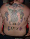 My back((Unfinished)) tattoo