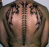 Tribal Wings tattoo