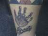 Brodies Handprint tattoo