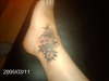 Three Flowers tattoo
