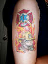 Firefighter tattoo