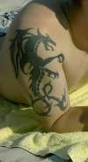 Tribe Dragon tattoo