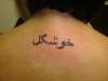 "Beautiful" tattoo