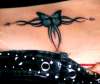 Butterfly Lower back tattoo