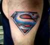 Superman tattoo