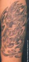 Skull tattoo