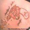Shooting stars tattoo