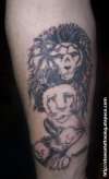 lions tattoo