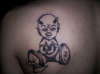 Evil Baby tattoo