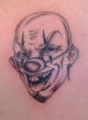 ghetto clown tattoo