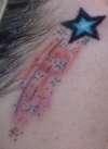 Shooting Star tattoo